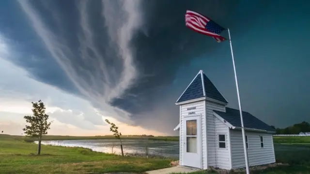 Un eco en arco que amenaza a Dakota del Sur