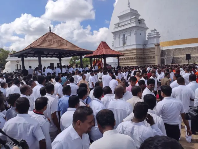 கோட்டாபய பதவியேற்பு.