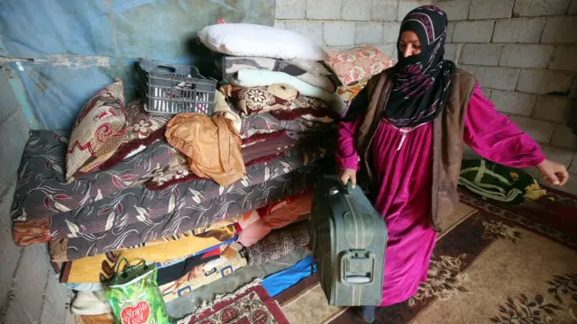 BM'nin 2016 göç verilerine göre, 49 bin sivilin terk ettiği kasabada yaklaşık 40 bin insanın kaldığına inanılıyor.