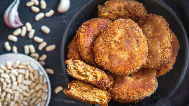 котлекти з квасолі