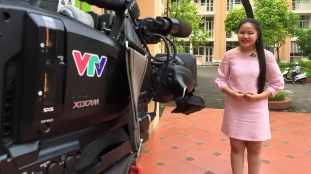 MC khiếm thị Hương Giang