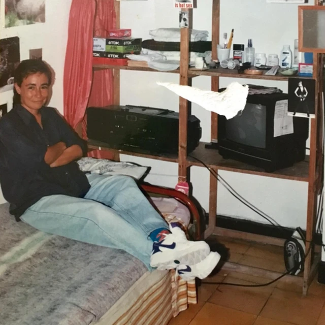 Marta Álvarez en la cárcel de Pereira en 1995