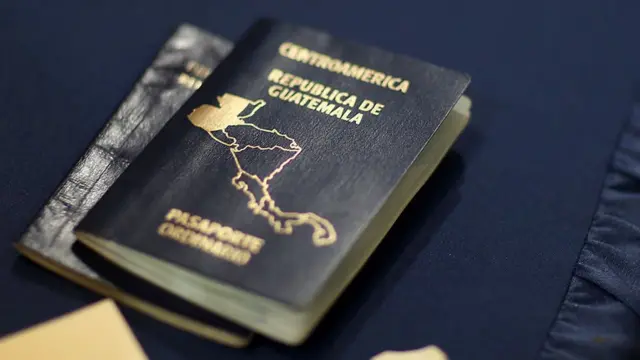 Pasaporte guatemalteco.