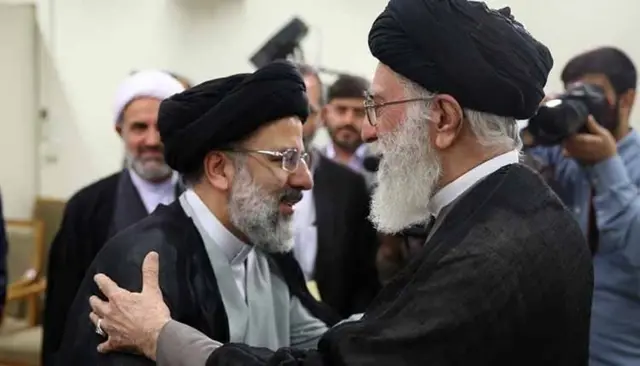 خامنه‌ای و رئیسی