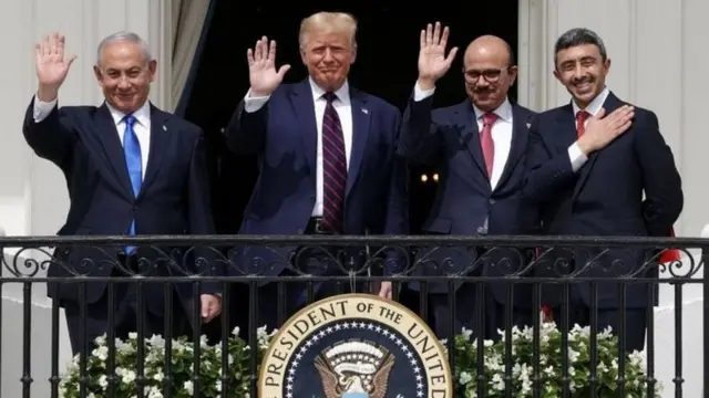 युएई, बहरीन आणि इस्रायल करार