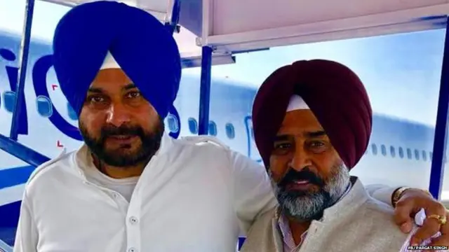 ਪਰਗਟ ਸਿੰਘ, ਨਵਜੋਤ ਸਿੰਘ ਸਿੱਧੂ