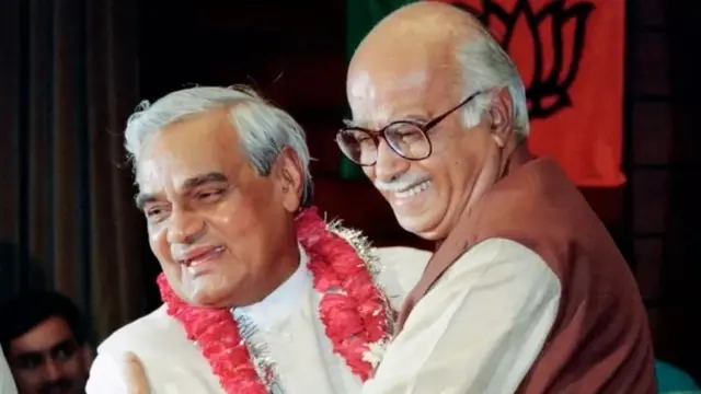 વાજપેયી અને લાલકૃષ્ણ આડવાણી