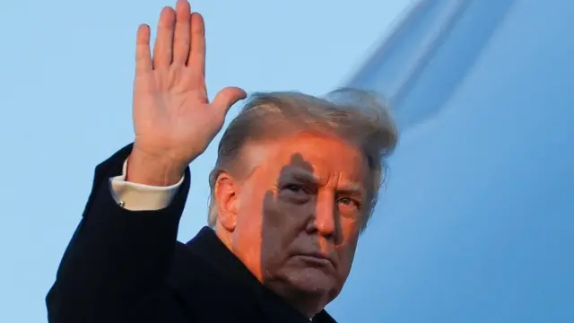 Donald Trump (file pic Dec 2020)