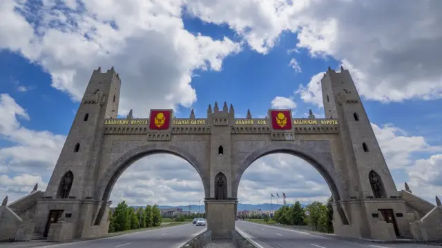 Аланские ворота в Магасе