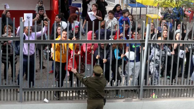 Protestas en Los Andes