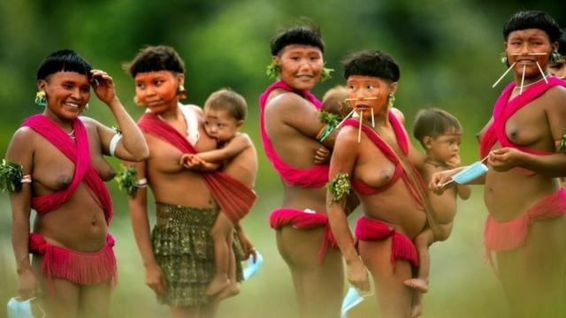 Índios na Amazônia