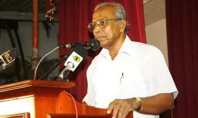 இலங்கையின் ஓய்வுநிலை பேராசிரியர் எம்.ஏ. நுஃமான்