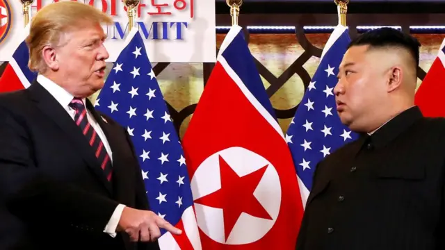 Trump y Kim Jong-un
