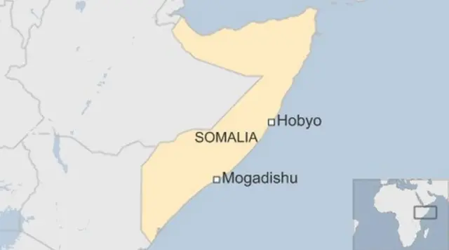 Ramani ya Somalia