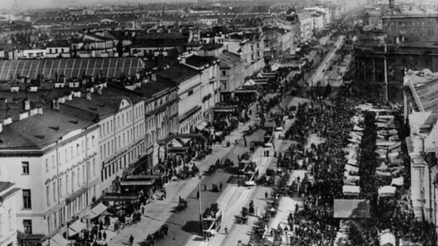 سن پترزبورگ تا سال ۱۹۱۸ پایتخت روسیه بود