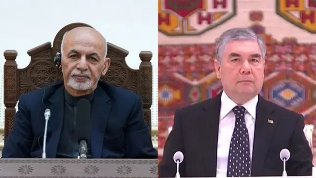 د ترکمنستان او افغانستان ولسمشرانو د وېډیو له لارې خپلې ویناې وکړې