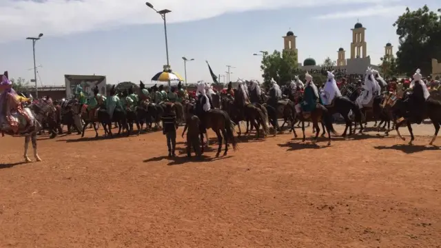 Hakimai da Dagatai kan yi adon irin na alfarma a wajen bikin