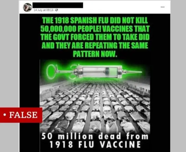 कोरोना से जुड़े वीडियो का स्क्रीनग्रैब