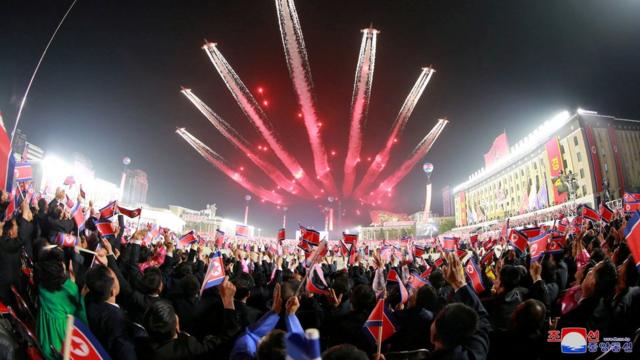 Desfile en Pyongyang