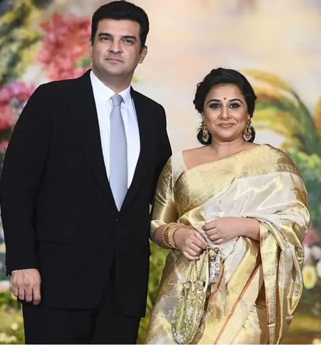 વિદ્યાબાલન પતિ સાથે