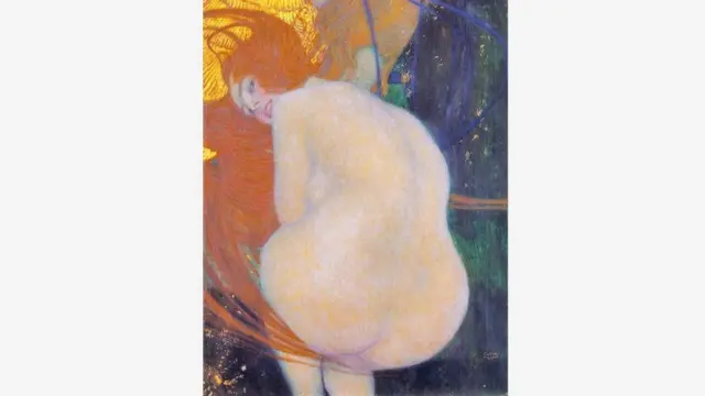 有传言说,克里姆特更愿意将他的作品“金鱼”(详情如下)命名为“献给我画作的评论家”。