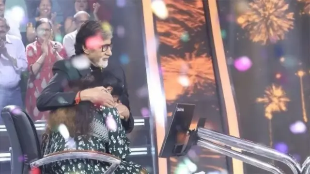 कविता चावला आणि अमिताभ बच्चन