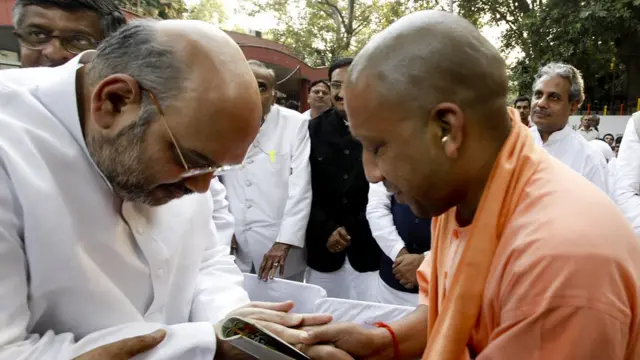 امیت شاہ، یوگی آدتیاناتھ