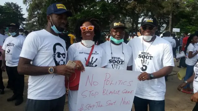 Pipo wey dey waka against soot pollution for Port Harcourt