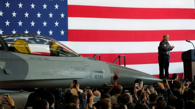 特朗普在东京福生市驻日美军横田基地向驻地士兵演讲（5/11/2017）