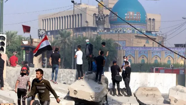 مظاهرات مناهضة للحكومة العراقية