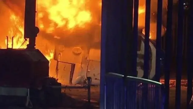 விபத்துக்குள்ளான ஹெலிகாப்டர்