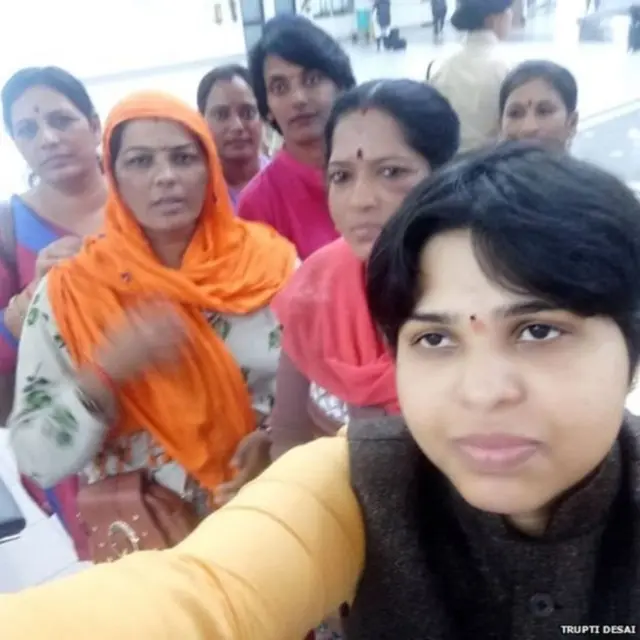 તૃપ્તિ દેસાઈ સબરીમાલા