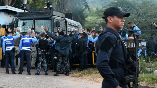 Fuerzas Seguridad Honduras.