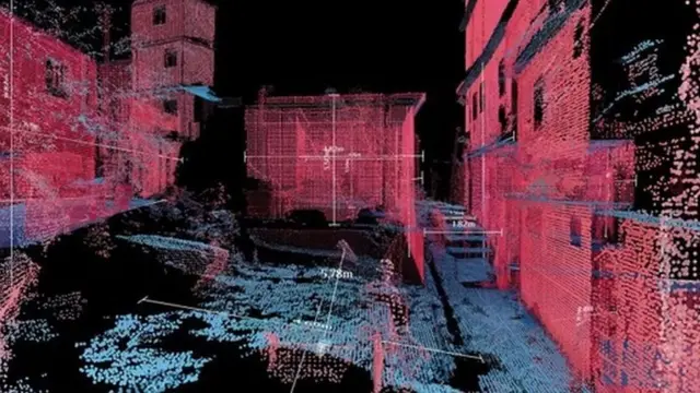 مسح باستخدام ماسح ضوئي ثلاثي الأبعاد