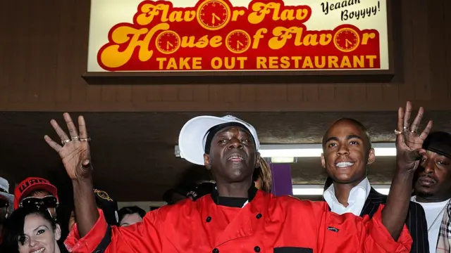 Flava Fav en su restaurante