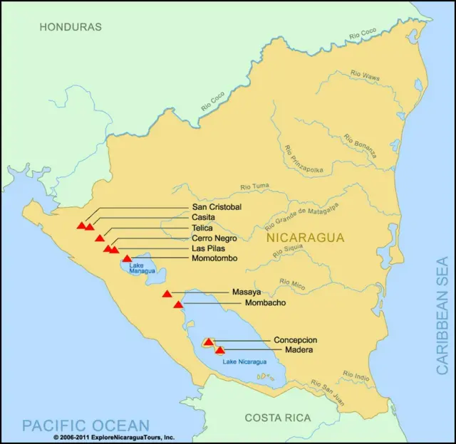 Вулкани Нікарагуа