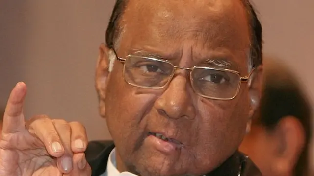 एनसीपी प्रमुख शरद पवार