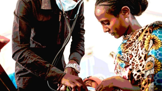 መርመራ ዝግበረሉ ዘሎ ህጻን