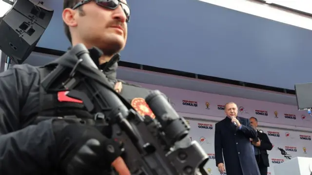 Выступление Эрдогана накануне выборов