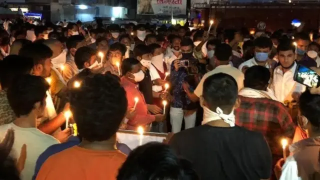 બનાસકાંઠામાં કૅન્ડલમાર્ચ