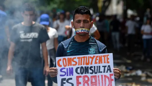 تظاهرات ونزوئلا