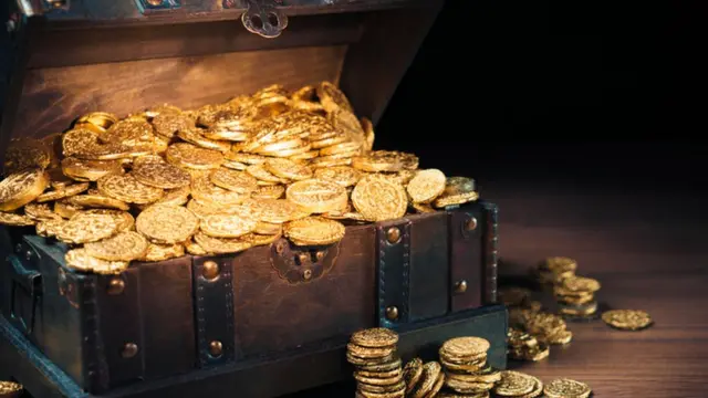 સુવર્ણમુદ્રાઓની તસવીર