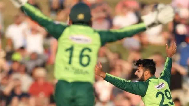 شاداو خان اور رضوان اپیل کرتے ہوئے