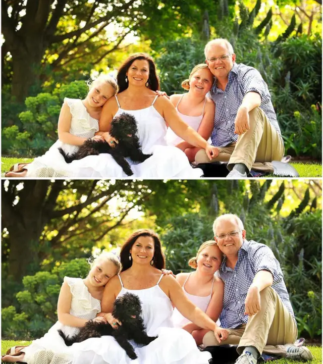 Оригінальне і змінено фото