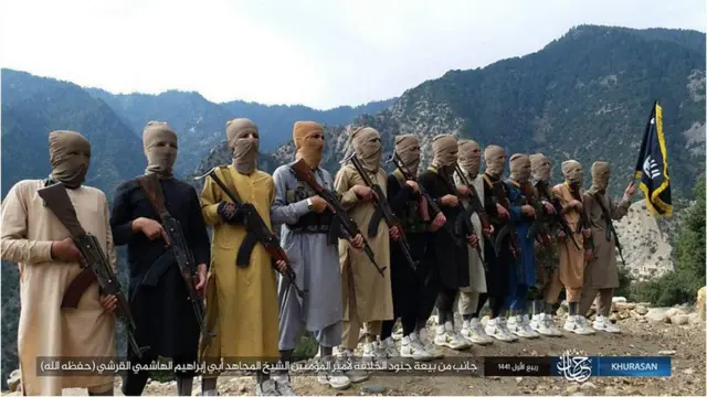 IS released a series of muscle-flexing photos in the aftermath of al-Baghdadi's death