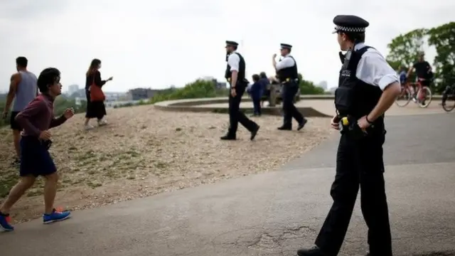 Полиция в Лондоне