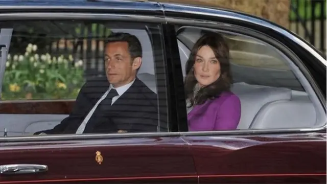 ساركوزي وبروني