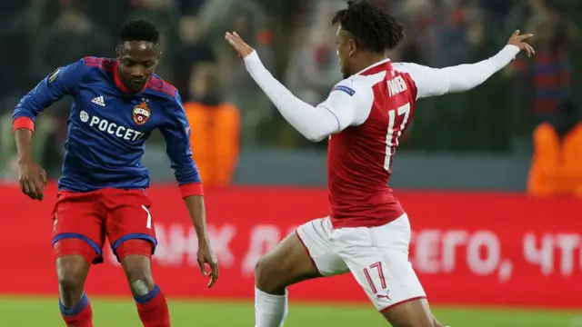 Ahmed Musa ati Alex Iwobi