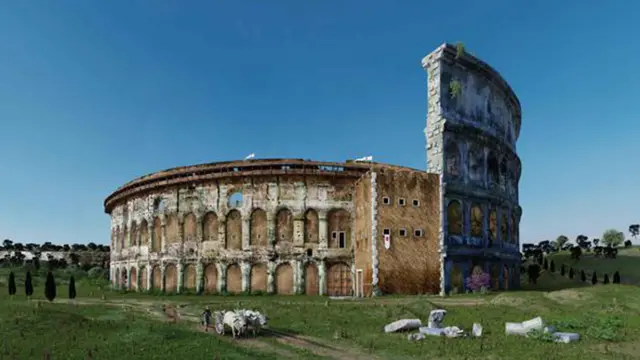 Reproducción de la Fortaleza Frangipane