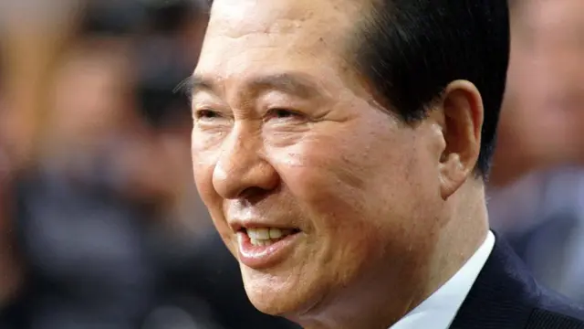 韓國前總統金大中。